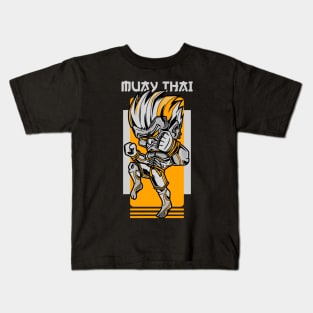 Muay Thai / Muay Thai Fighter / Muay Thai Lover / Muay Thai Fan / Muay Thai Fighter Design Kids T-Shirt